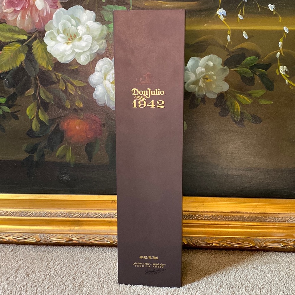 Box and bottle from DonJulio 1942